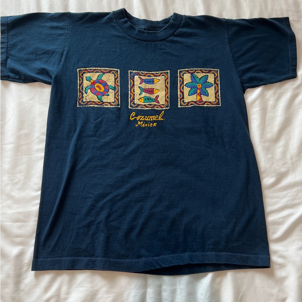 Vintage Cozumel Mexico Graphic Tee